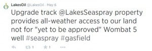 lakes oil tweet