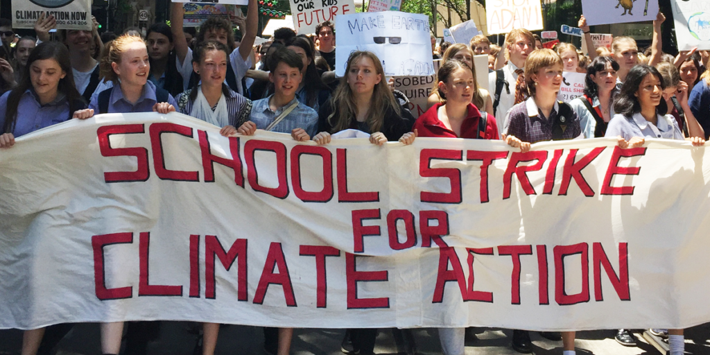School Strike for Climate has attracted many young people who are experiencing activism for the first time