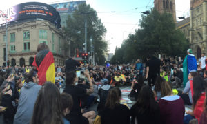 Victoria Legal Support: A Black Lives Matter protest in Melbourne